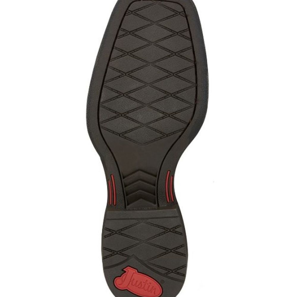 Justin, Men's 11" Brown Canter Western Boot, SE7510