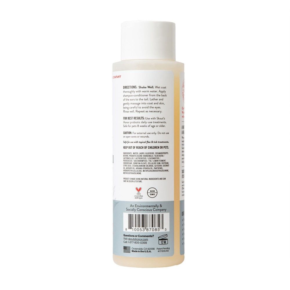 Skout's Honor, Probiotic Itch Relief Shampoo, 16 oz