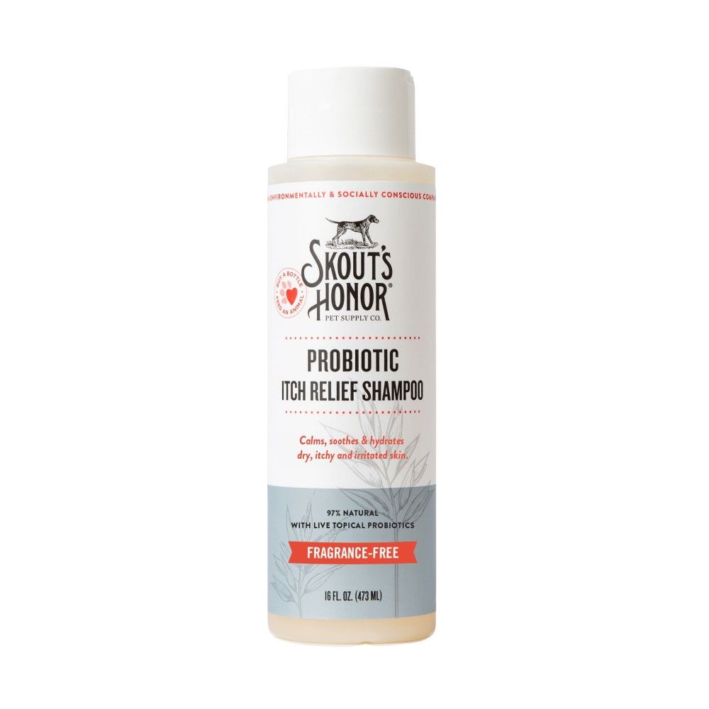 Skout's Honor, Probiotic Itch Relief Shampoo, 16 oz