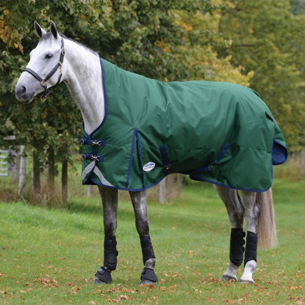 Weatherbeeta, Hunter Green Comfitec Plus Dynamic II High Neck Medium
