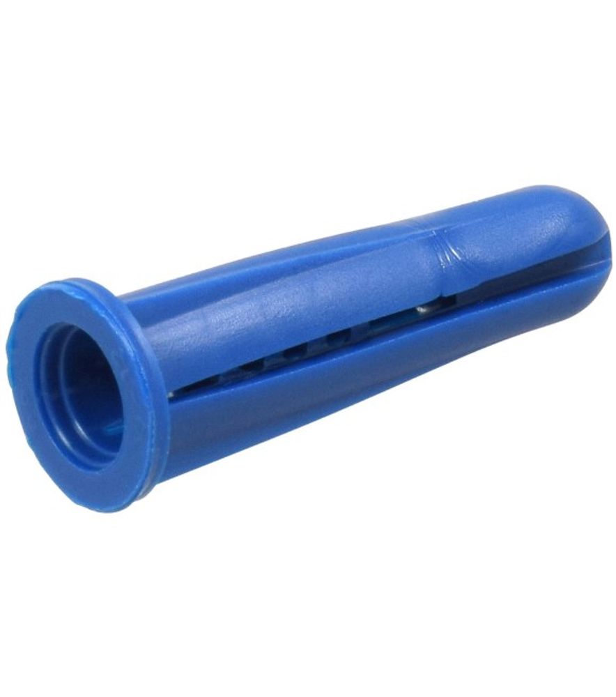 Hillman, #8-10 x 7/8" Blue Conical Plastic Anchors, 50 pk