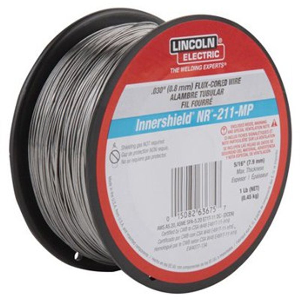 Lincoln Electric, Inner Shield NR-211 Flux-Core Welding Wire, .030 in.