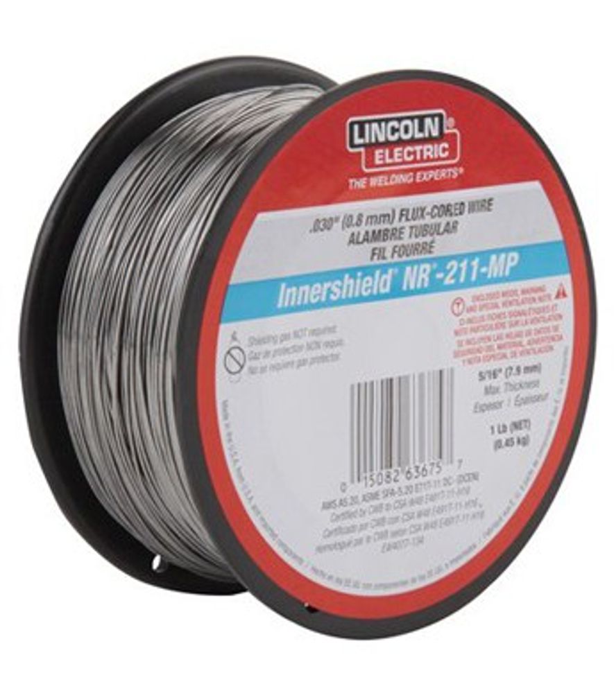 Lincoln Electric, Inner Shield NR-211 Flux-Core Welding Wire, .030 in.