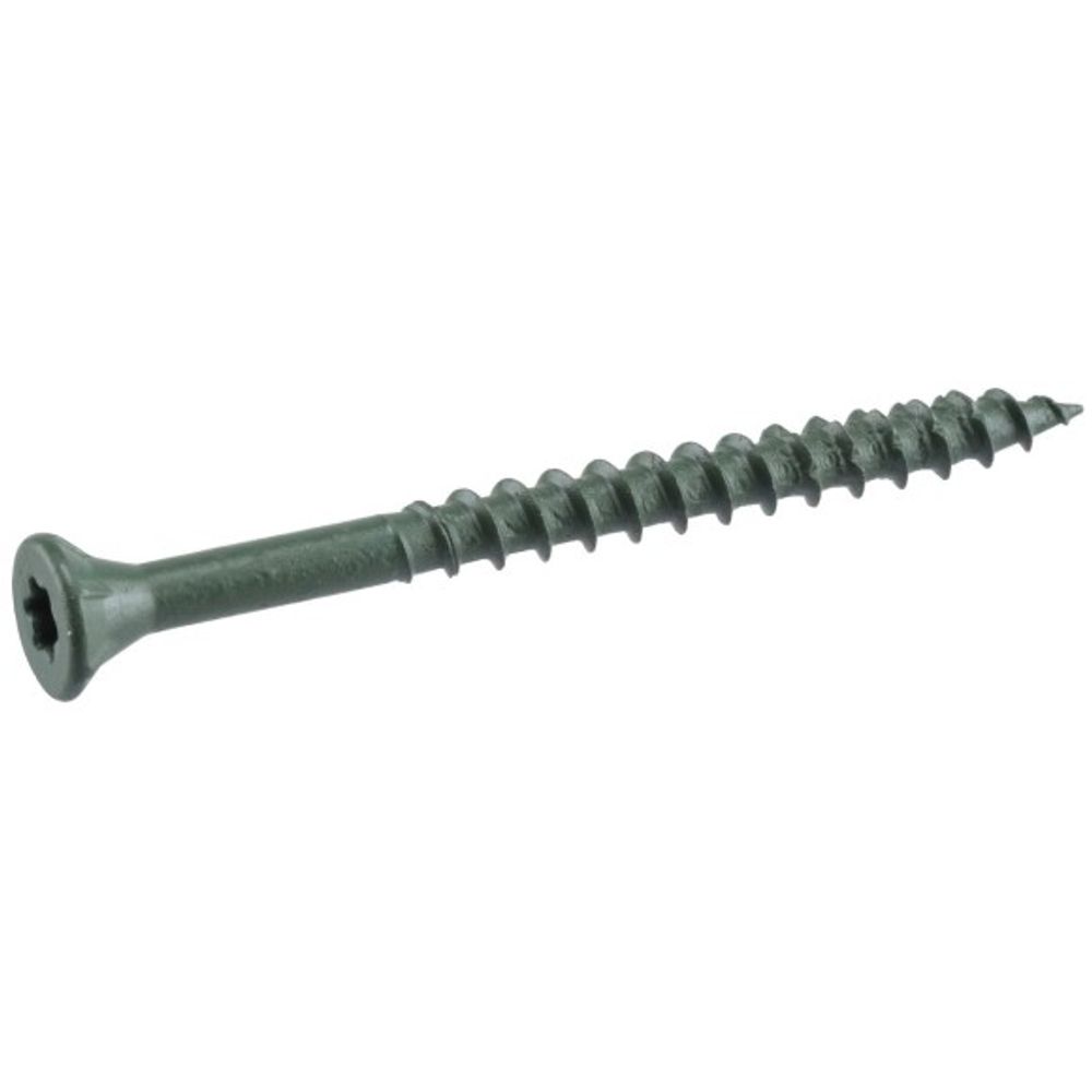 Hillman, #8 x 2" Deck Plus Green Deck Screw, 5 lb