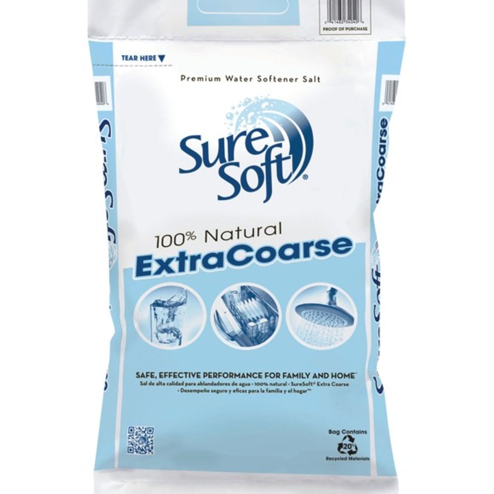 Sure Soft, Water Softener Extra Coarse Salt, 40 lb