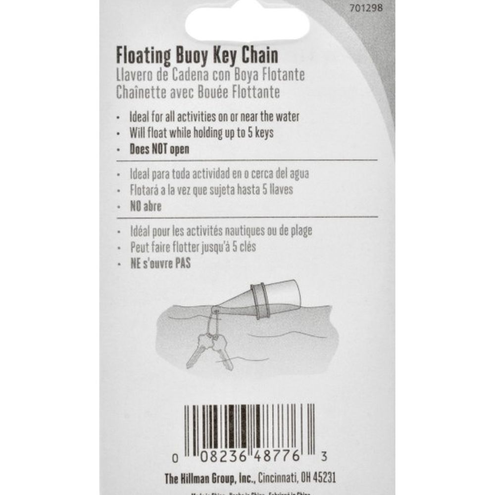 Hillman, Floating Buoy Key Chain