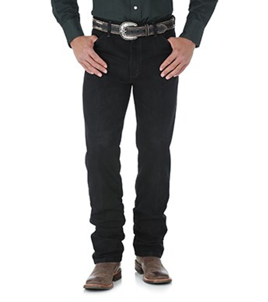 Wrangler, Men's Black Cowboy Cut Original Fit Jeans, 13MWZWK