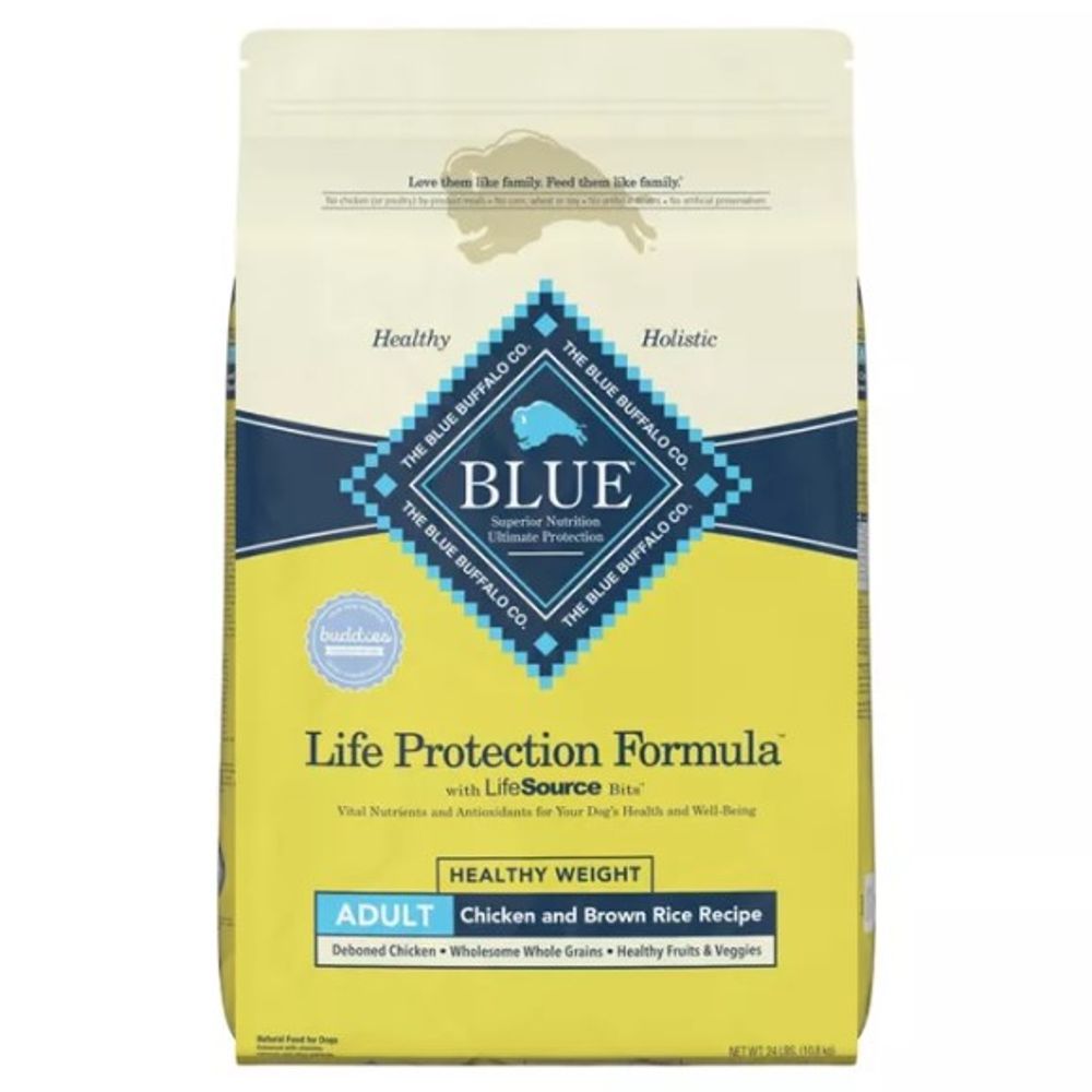 Blue Buffalo, Life Protection Formula Adult Healthy Weight Chicken and Brown Rice Recipe Dog Food