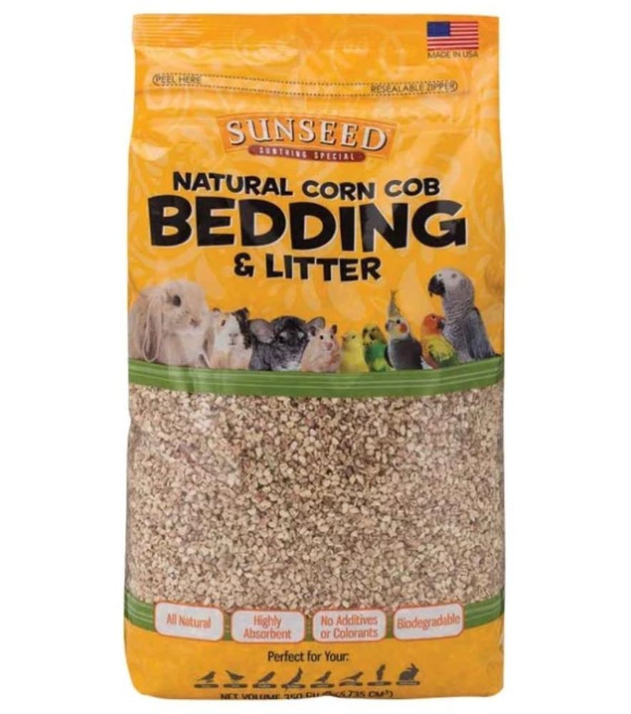Sunseed, Corn Cob Bedding, 6 lb