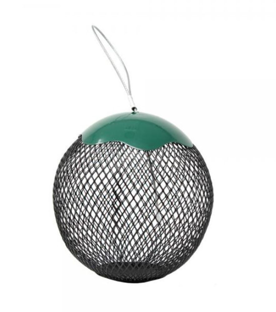 Gold Crest, Green Seed Sphere Bird Feeder