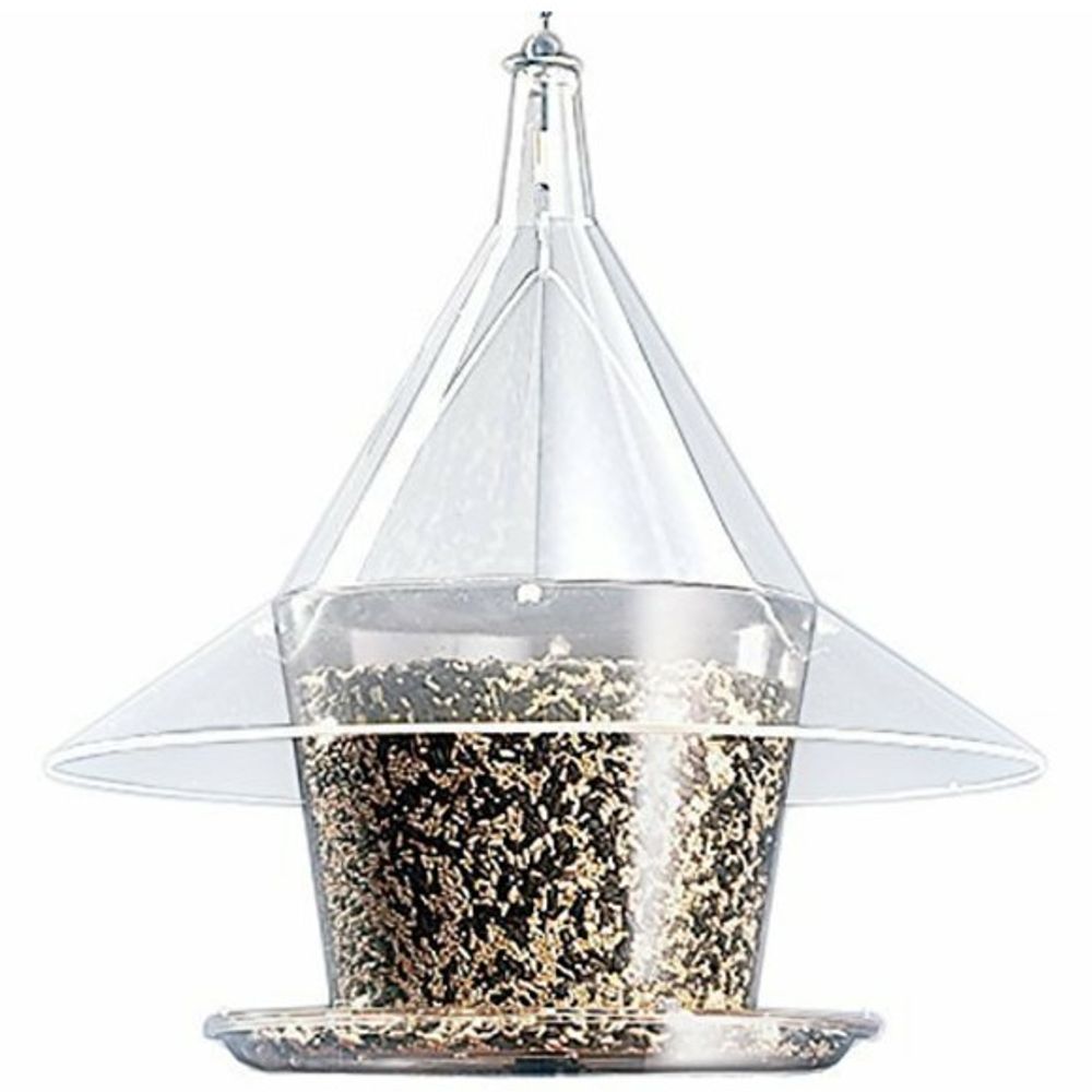 Gold Crest, Mandarin Sky Cafe and Clear Baffle Bird Feeder