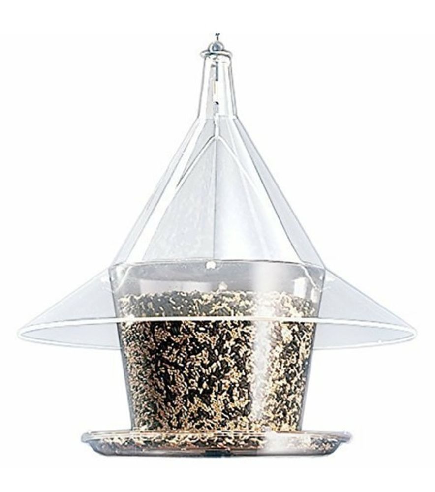 Gold Crest, Mandarin Sky Cafe and Clear Baffle Bird Feeder