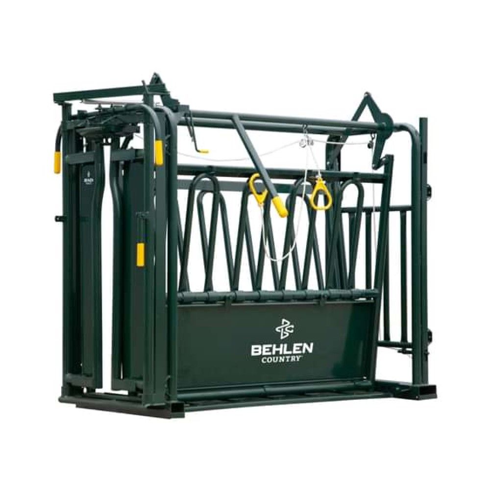 Behlen, Green MX-V Chute w/Vertical Lift Tailgate & Headgate