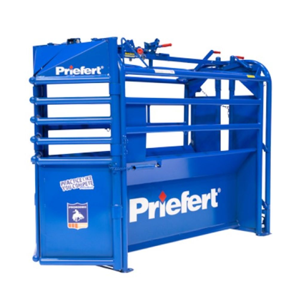 Priefert, Blue 22 Manual Roping Chute