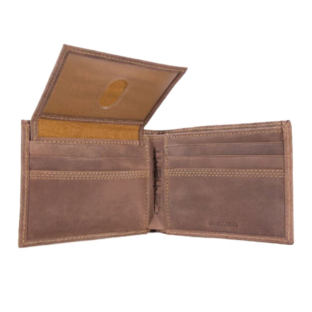 Carhartt, Men's Brown Detroit Passcase Wallet  