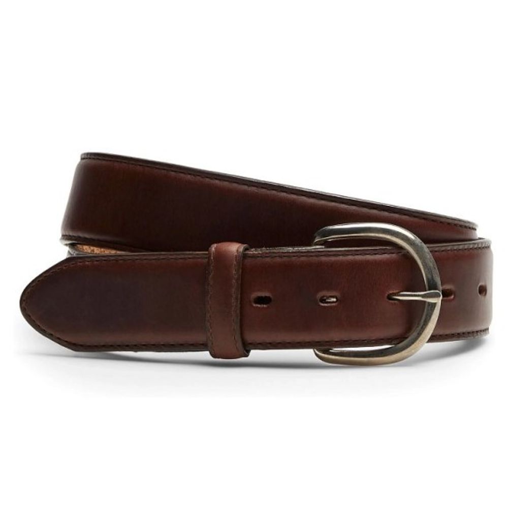 Justin, Men's Dark Brown Classic Western Belt 