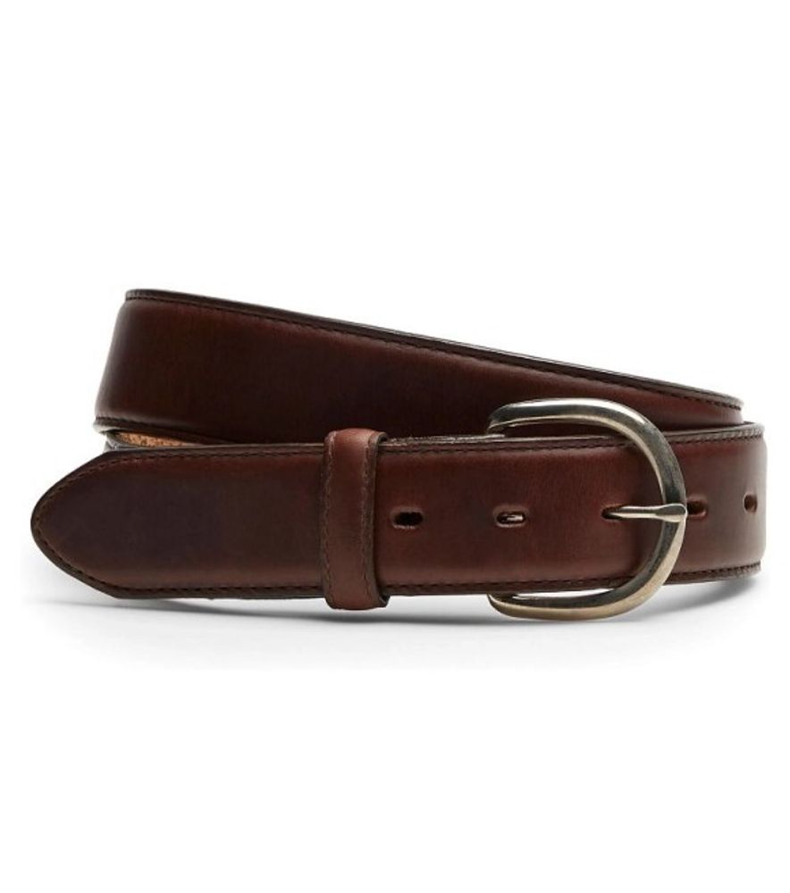 Justin, Men's Dark Brown Classic Western Belt
