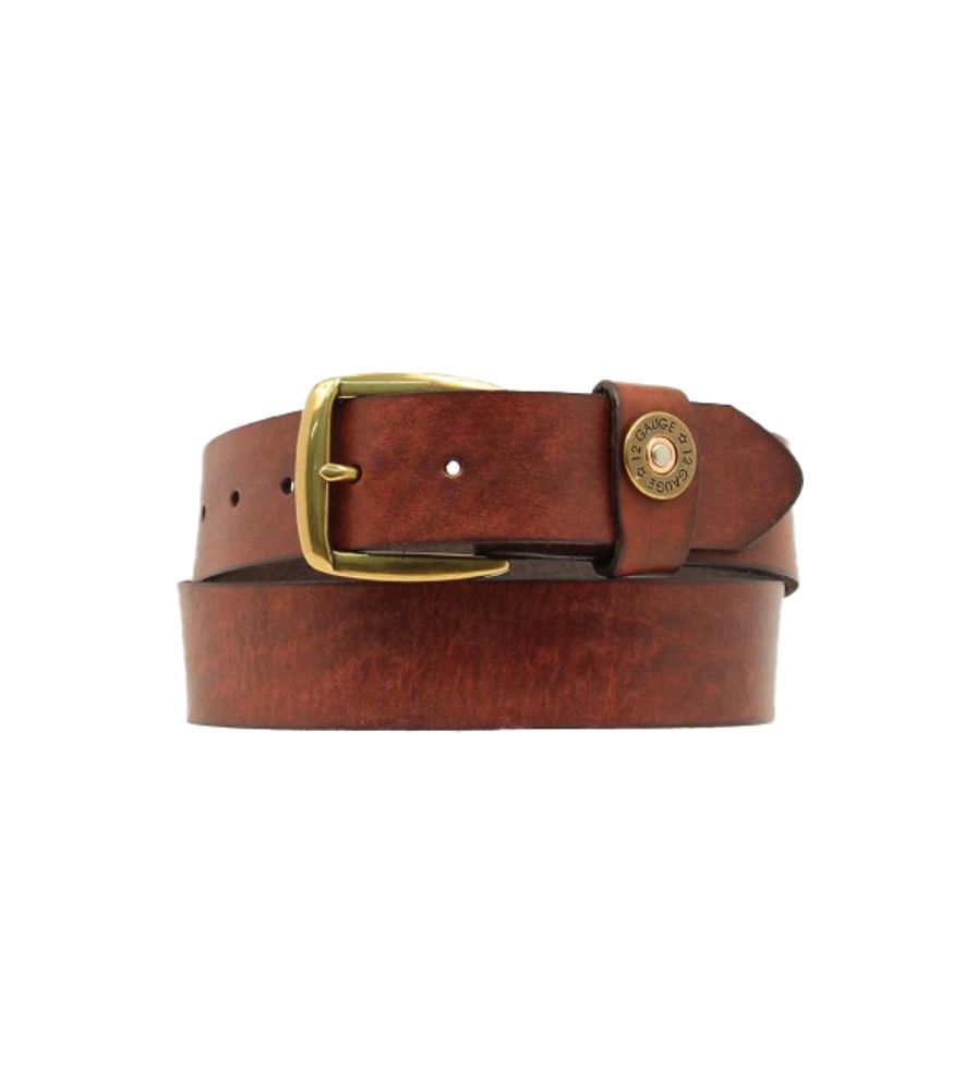 Nocona, Men's Brown 12 Gauge Bullet Belt
