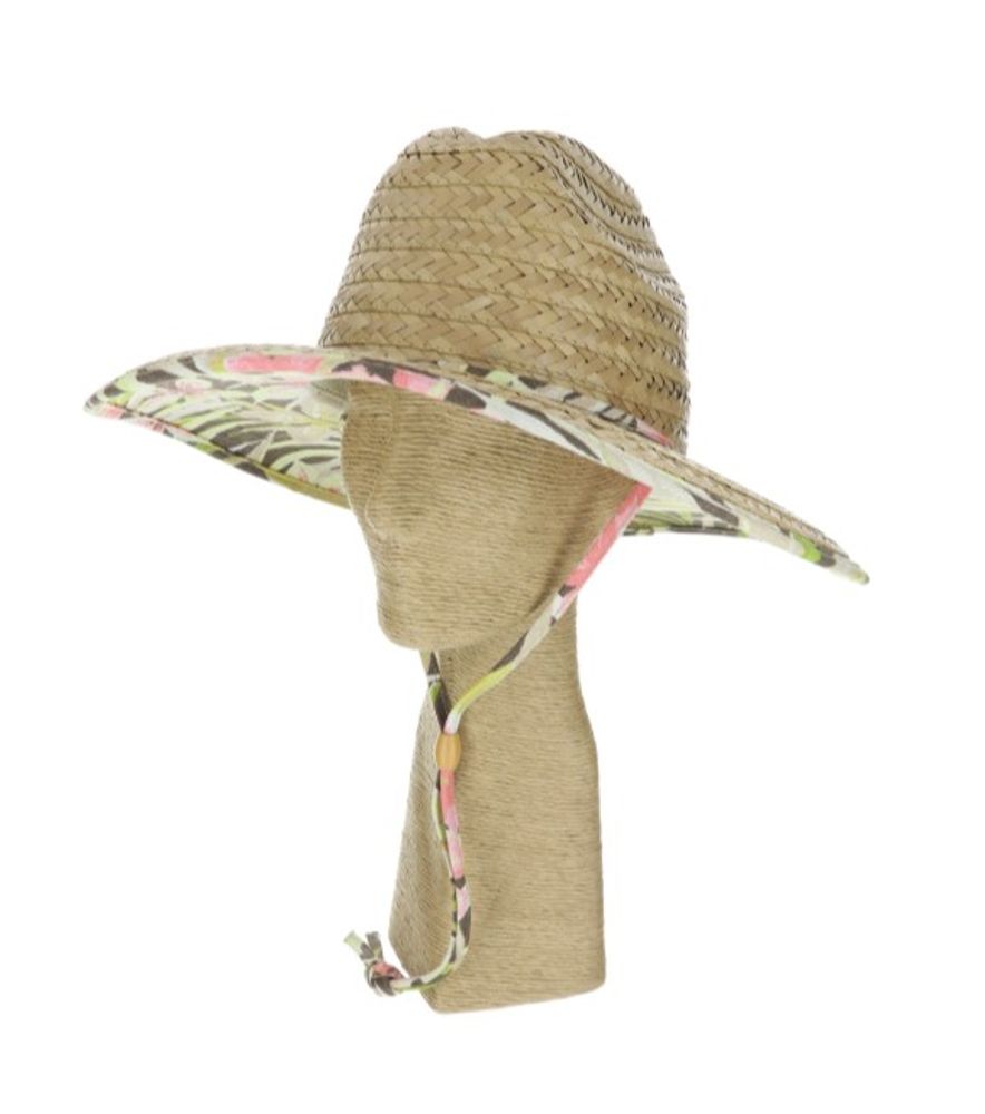 Dorfman Pacific, Ladies Montane Natural Tropical Print Hat