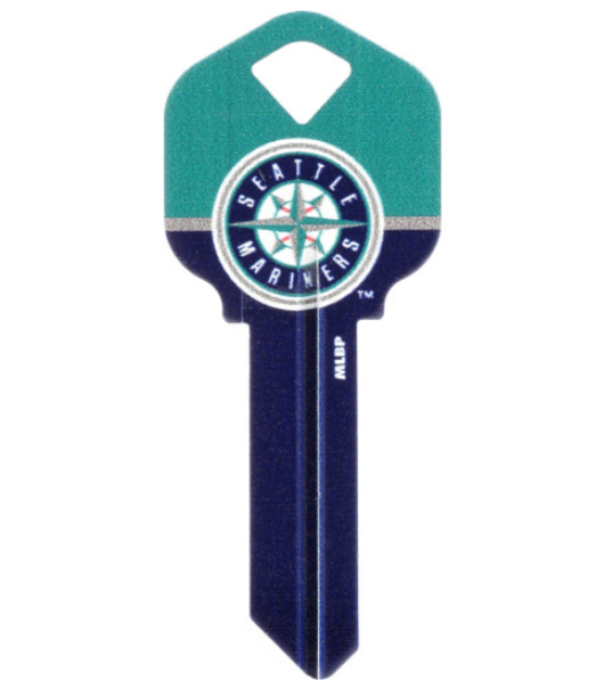 Hillman, MLB Seattle Mariners Key Blank Kwikset KW1/66