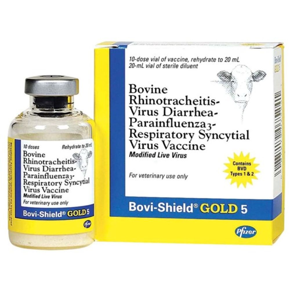 Zoetis, Bovi-Shield Gold 5, 10 dose