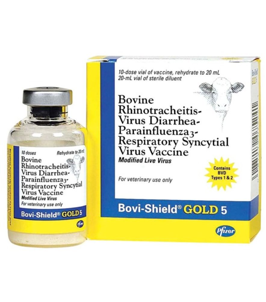 Zoetis, Bovi-Shield Gold 5, 10 dose