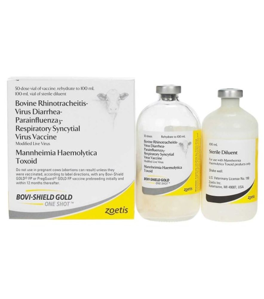 Zoetis, Bovi-Shield Gold One Shot, 50 dose