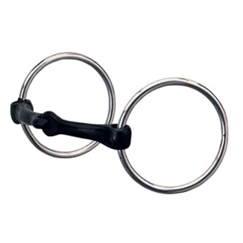 Weaver Leather All Purpose Ring Snaffle Bit, Sweet Iron Mouth, 5"