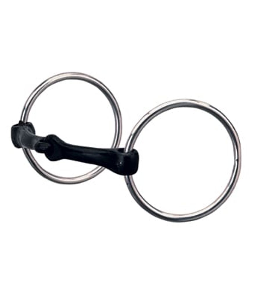 Weaver Leather All Purpose Ring Snaffle Bit, Sweet Iron Mouth, 5"