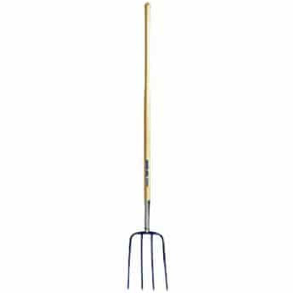 Forged Steel Manure Fork with 9 inch Fork, 54 in. Handle
