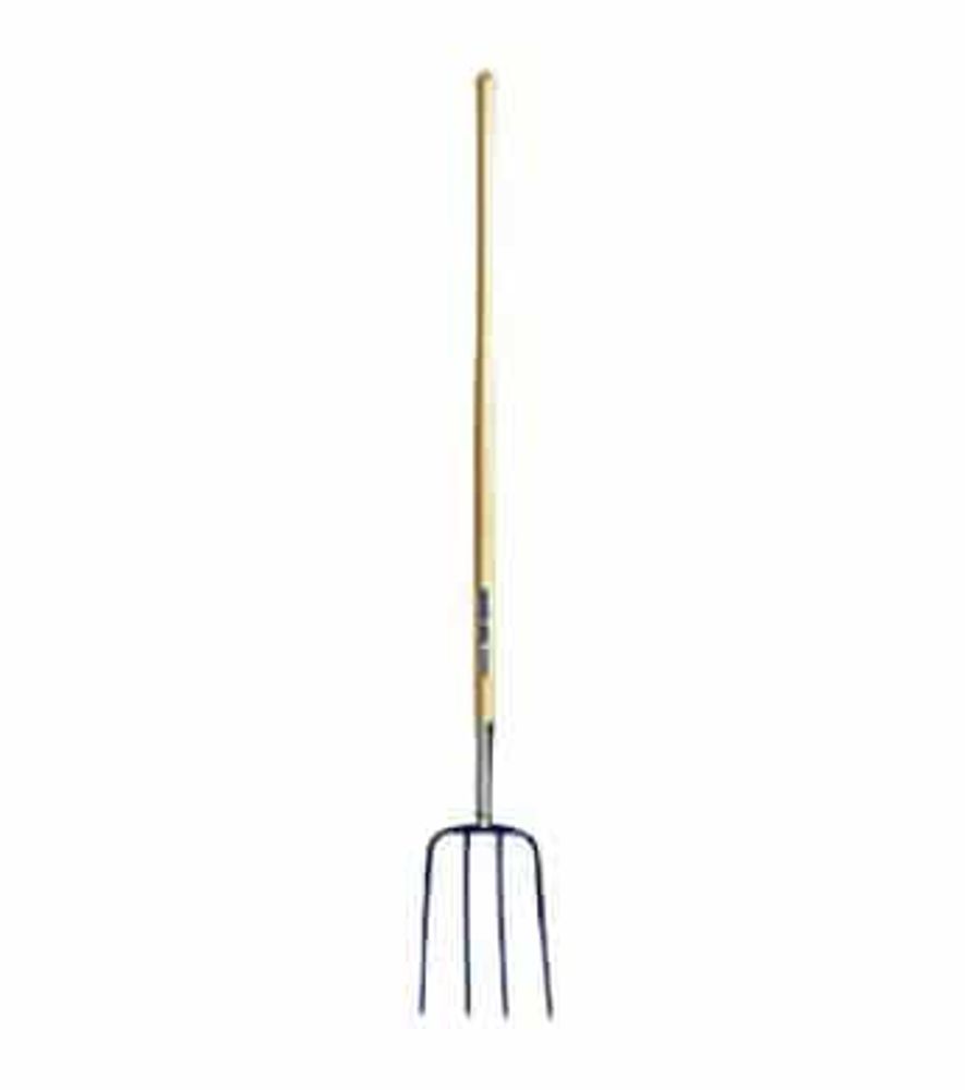 Forged Steel Manure Fork with 9 inch Fork, 54 in. Handle