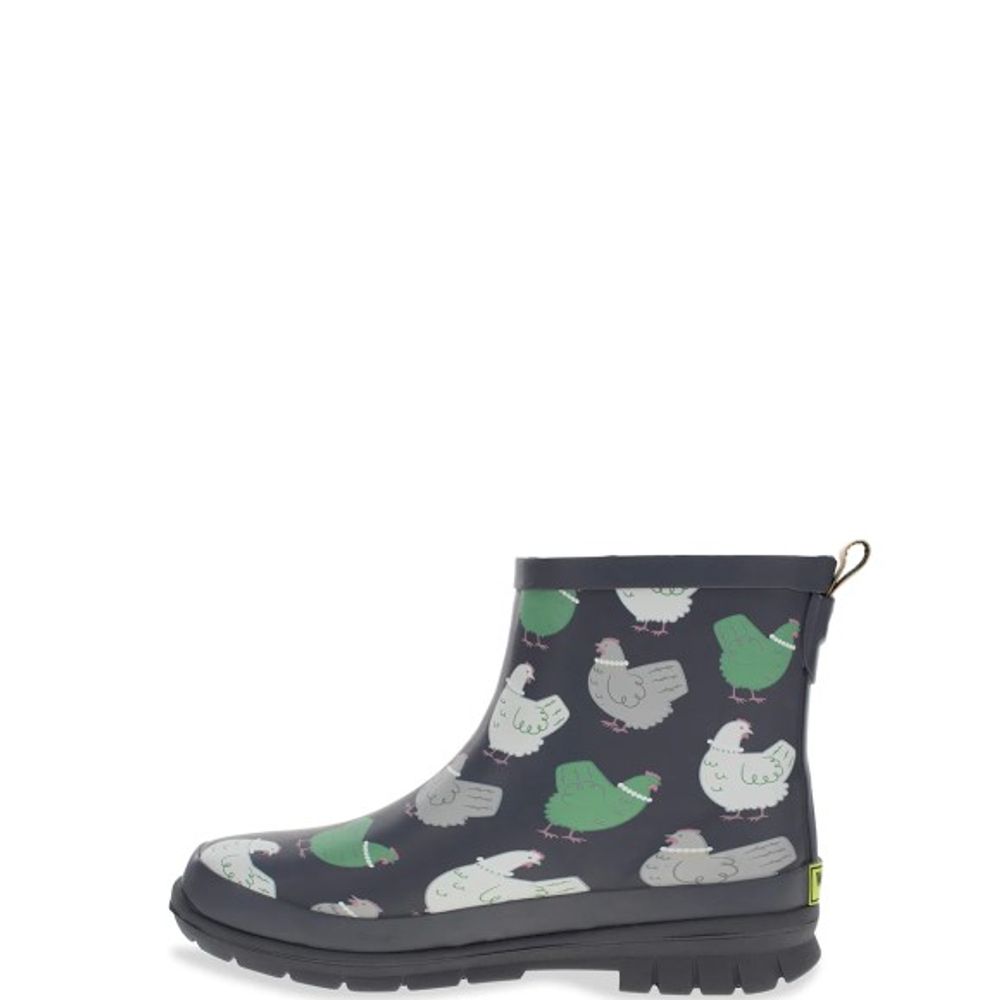 Western Chief, Ladies Black Classy Chick Ankle Rain Boot, 21206351B