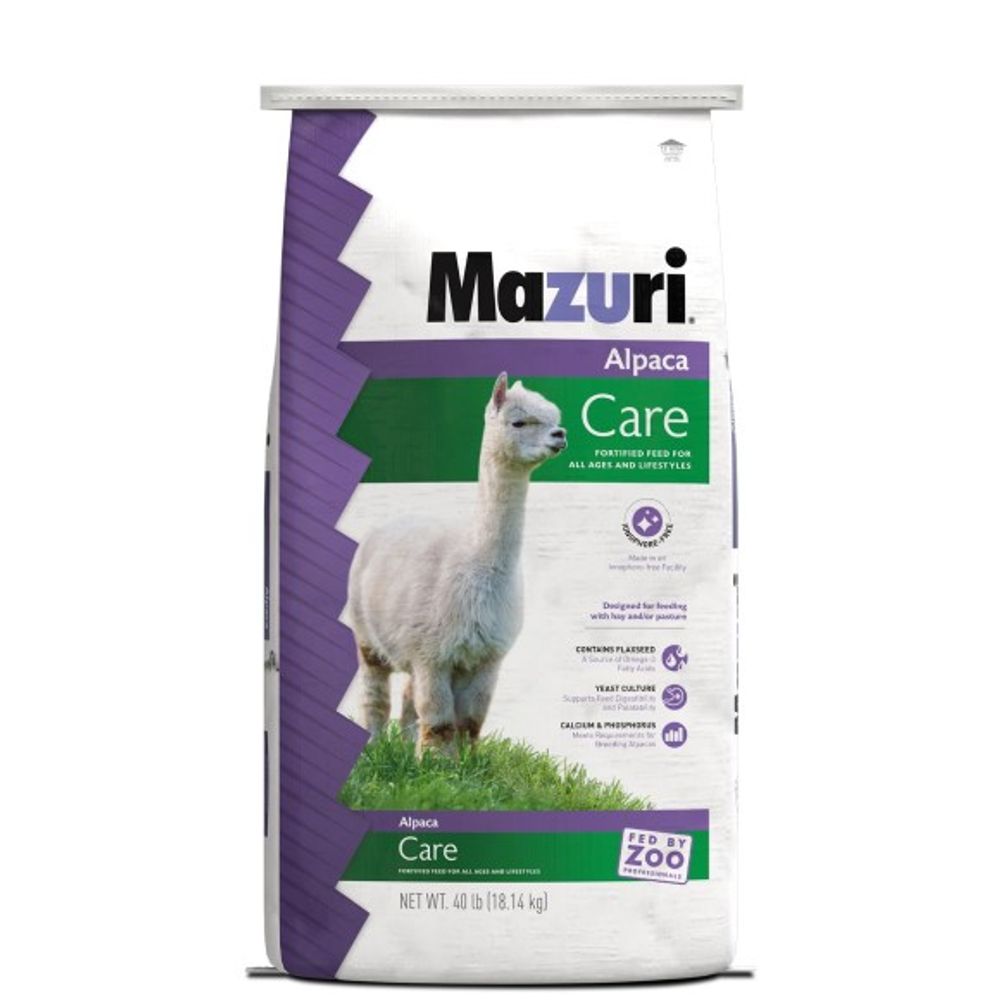 Mazuri, Alpaca Care, 40 lb