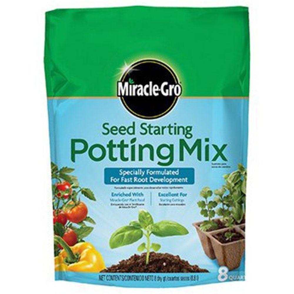 Miracle-Gro, Seed Starting Potting Mix, 8 qt