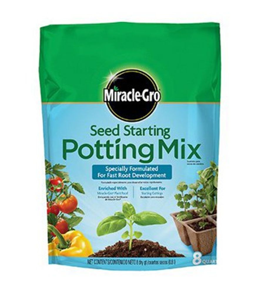 Miracle-Gro, Seed Starting Potting Mix, 8 qt