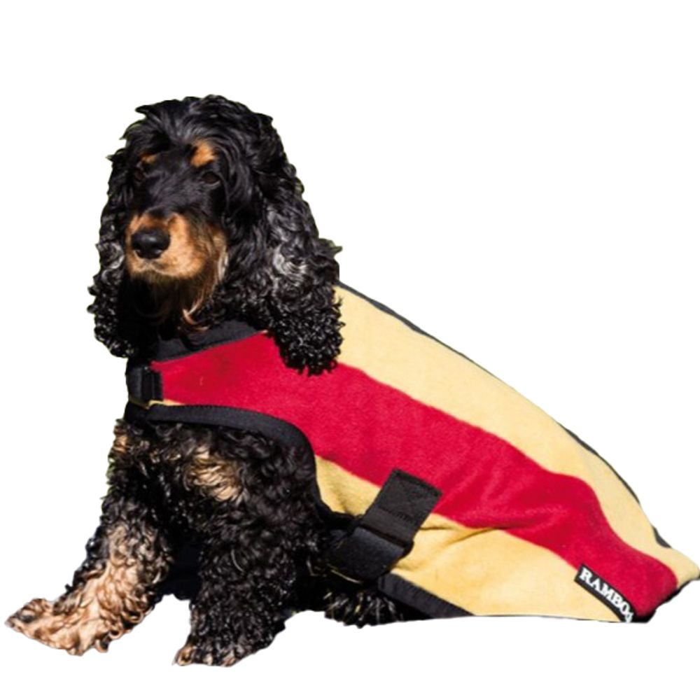 Horseware Ireland, Rambo Gold Deluxe Dog Coat (No Fill)