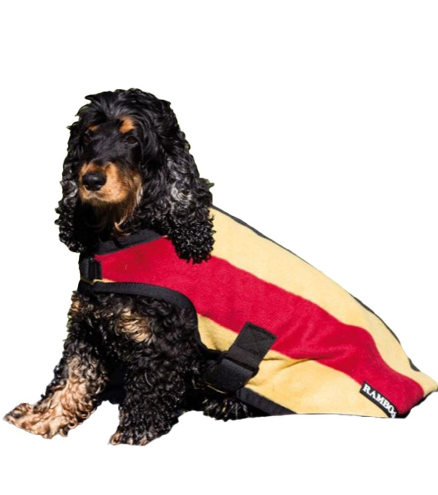 Horseware Ireland, Rambo Gold Deluxe Dog Coat (No Fill)