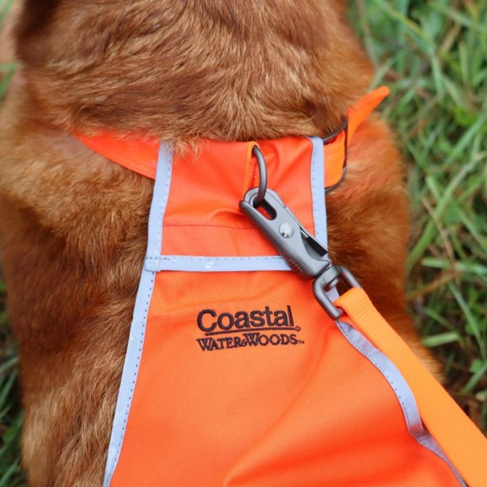 Coastal Pet Products, Water & Woods Orange Reflective Dog Safety Vest