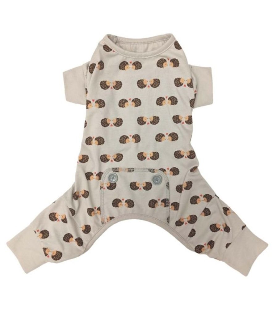 Spot, Fashion Pet Gray Hedgehog Dog Pajamas