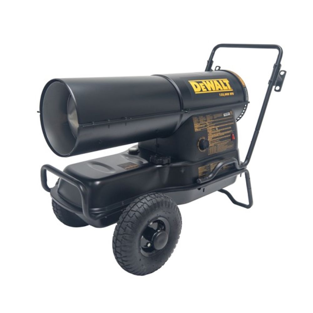 DeWalt, 140000 BTU Forced Air Kerosene Portable Heater, 3000 sq ft
