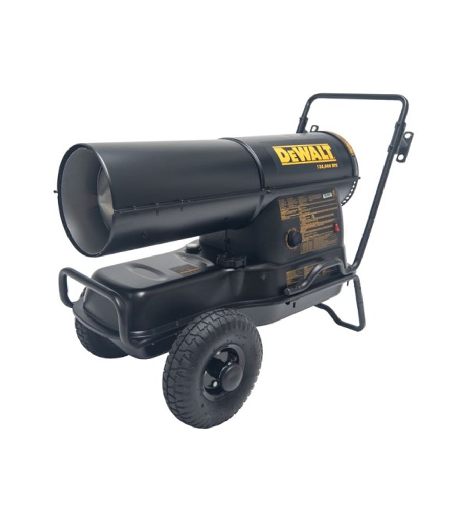 DeWalt, 140000 BTU Forced Air Kerosene Portable Heater, 3000 sq ft