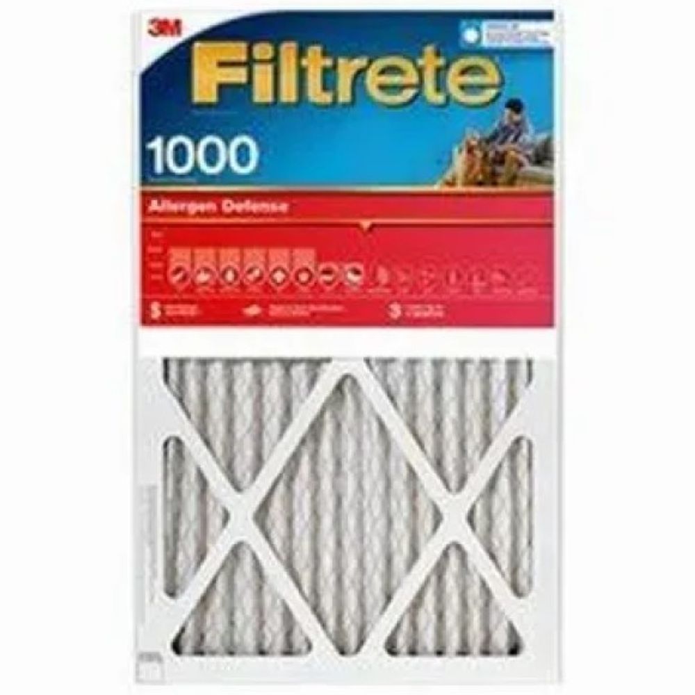 Filtrete, Red 1000 MPR Allergen Defense Filter, 16" x 20" x 1"