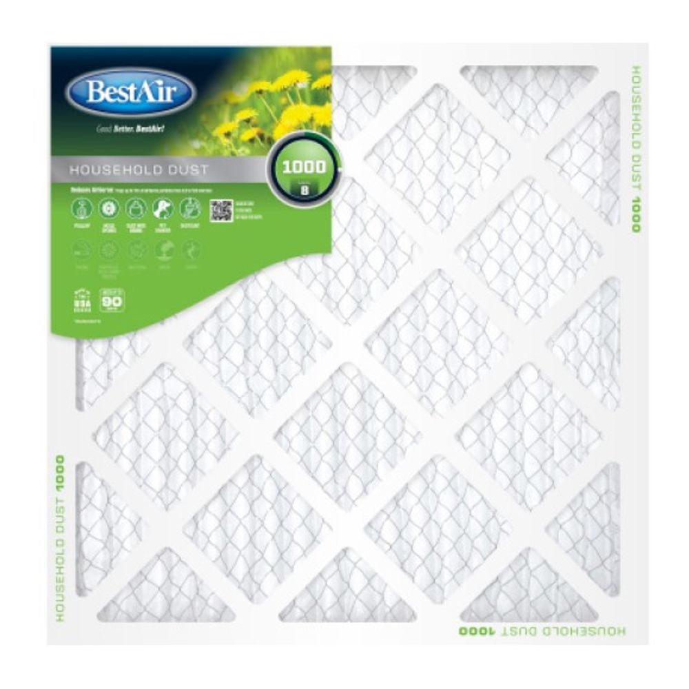 Best Air, Standard Pleated Air Filter MERV 8, 16" x 24" x 1"