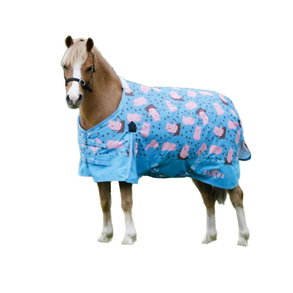 Weatherbeeta, Pig Print Saxon 600D Pony Standard Neck Medium 