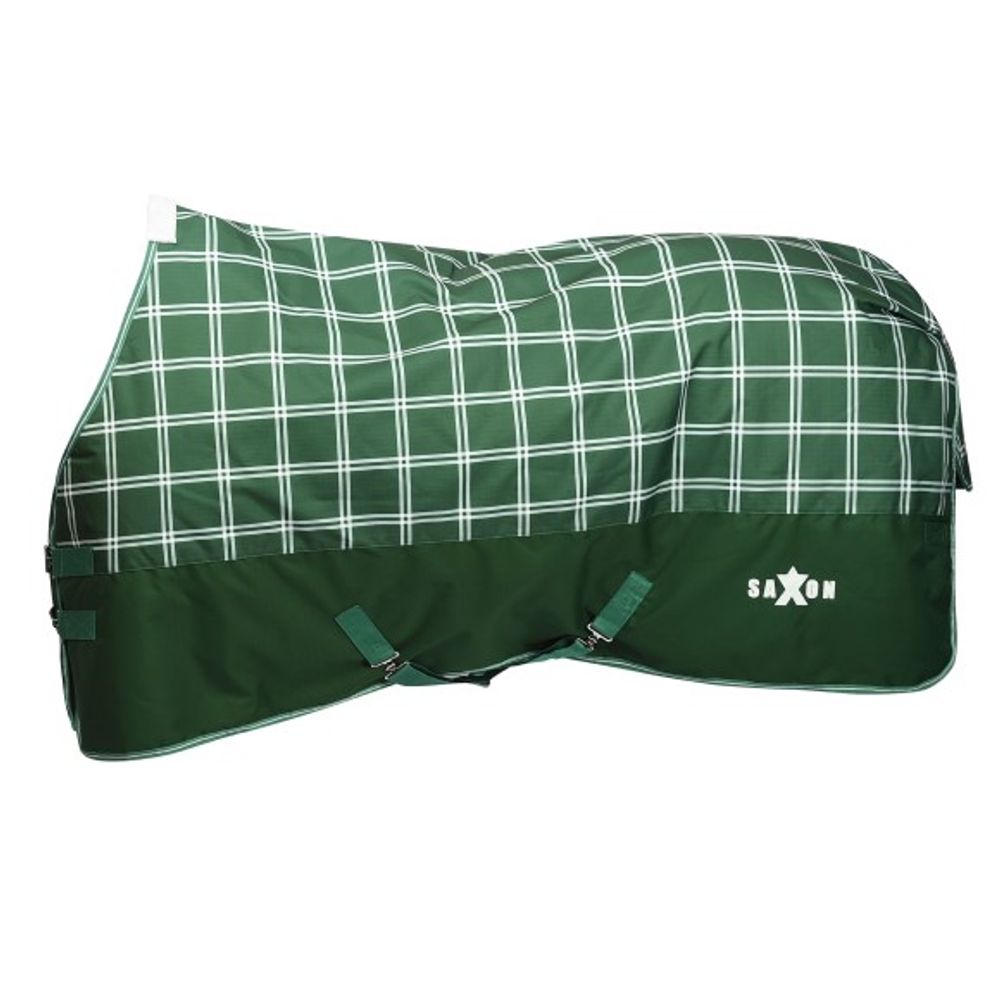 Weatherbeeta, Hunter Green & Plaid Saxon Defiant 1200D Standard Neck Medium 