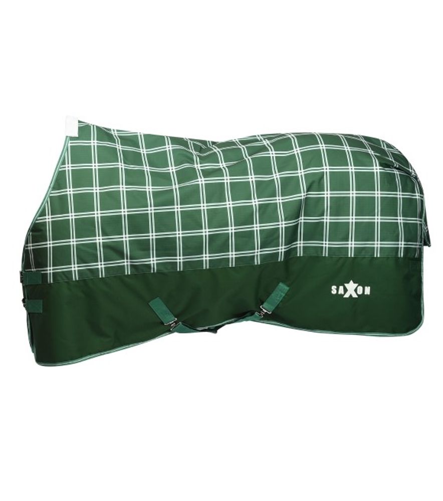 Weatherbeeta, Hunter Green & Plaid Saxon Defiant 1200D Standard Neck Medium