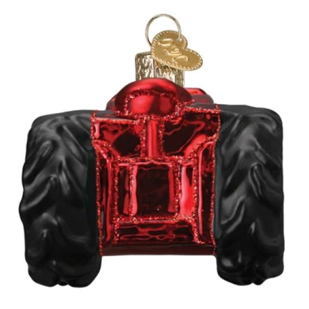 Old World Christmas, Old Farm Tractor Ornament 