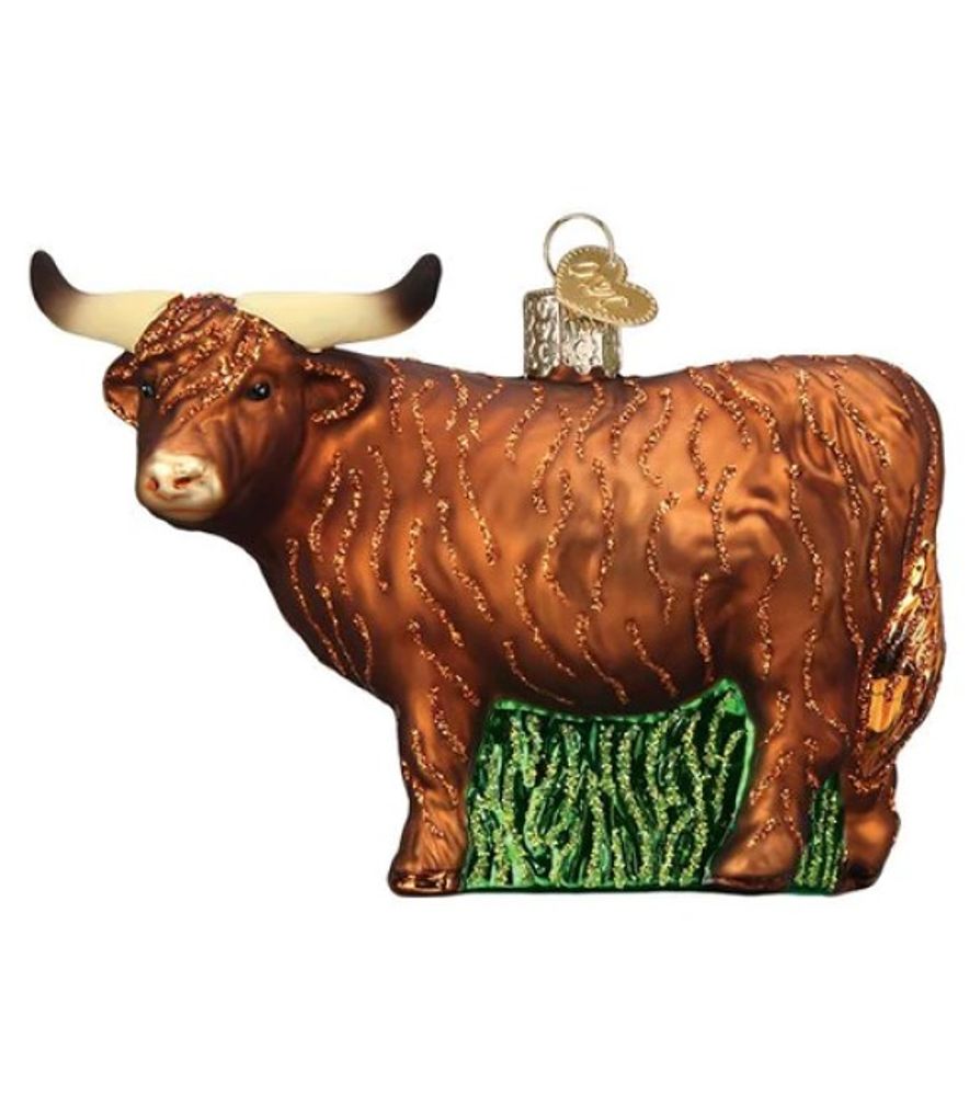 Old World Christmas, Highland Cow Ornament