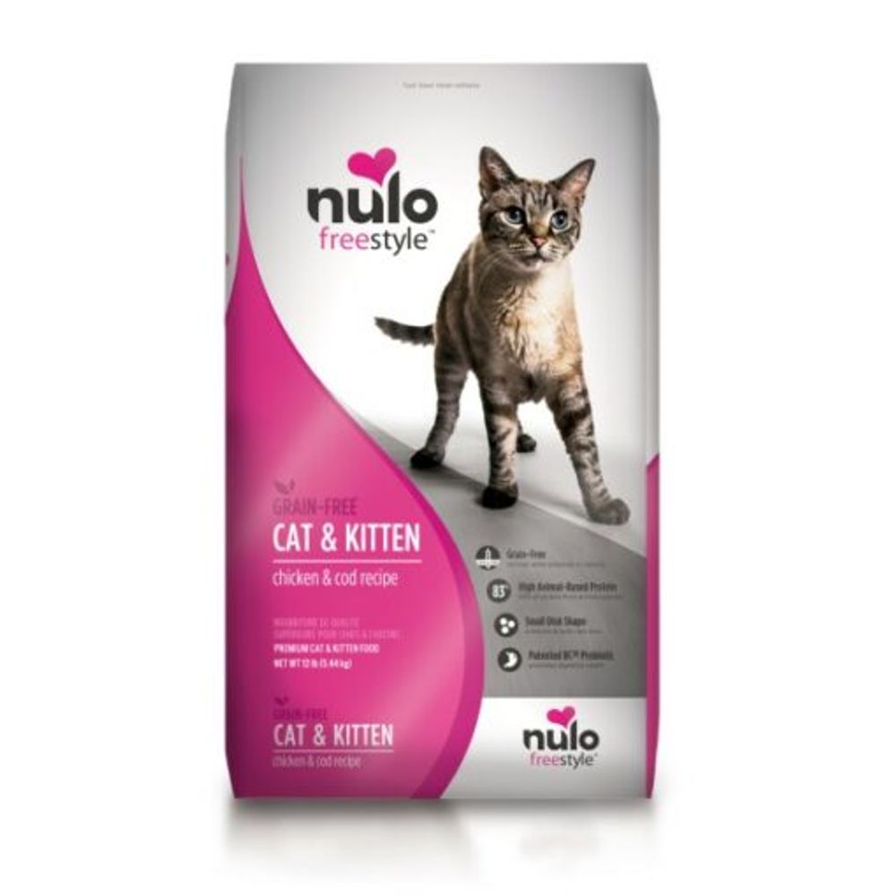 Nulo, Freestyle High-Protein Chicken & Cod Recipe Cat & Kitten Food