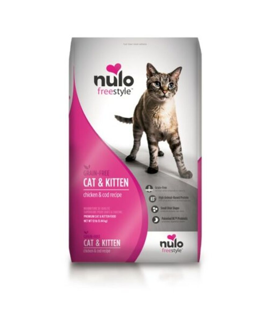 Nulo, Freestyle High-Protein Chicken & Cod Recipe Cat & Kitten Food